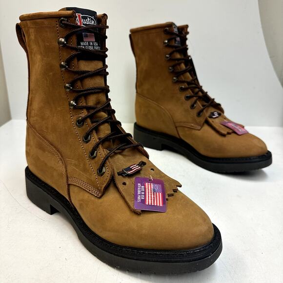 NWT Men\'s Justin 760 Original 8\